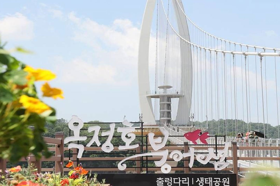 [서울/경기출발] 임실 옥정호 출렁다리 작약꽃밭+ 전주 한옥마을+전주수목원 꽃놀이